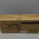 Mandark Car Headrest Backseat Organizer, Multifunctional Vehicle Seat Back Storage Box with Drink Cup Holder and Hooks, Automotive Travel Accessories, Universal for SUV, Sedan, Truck (WineRed)