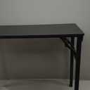 39.4 inches Computer Desk for Small Space Folding Table Small Writing Desk Compact Desk Foldable Desk No Install Needed, Black