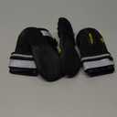 QUMY Dog Shoes for Large Dogs, Medium Dog Boots & Paw Protectors for Winter Snowy Day, Summer Hot Pavement, Water-Resistant in Rainy Weather, Outdoor Walking, Indoor Hardfloors Skid-Resistant Sole (Size 7: 2.8''x3.2"(W*L) (Pack of 4))