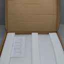 Extra-Wide Clear Acrylic Freestanding Dog Gates for The House  Folding 6-Panel Pet Gates for Doorways, Stairs, and Open Spaces, Transparent Indoor Barrier for Dogs, Puppies & Cats