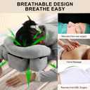 Face Down Pillow After Eye Surgery, Face Down for Bed Stomach Sleeping/Prone Pillow, Retinal Vitrectomy Recovery Equipment