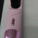 2025 New Upgraded Cordless Hair Straightener Brush 300 Million Negative Ionic Portable Hair Straightener Comb for Women with 4 Temps Fast Heating MCH Ceramic Coating Smooth Frizz - Free Hair