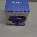 Travel Pillows for Airplanes, Airplane Pillow for Long Flight, Airplane Head Strap with Eye Mask for Sleep, Travel Neck Pillow for Car Road Trip, 360 Support Headrest, Stop Bobblehead, Black