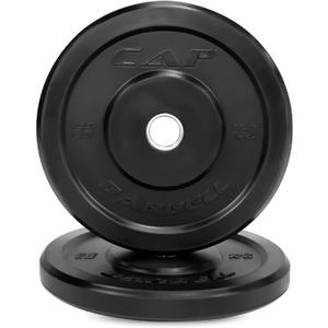 CAP 25lb Elite Olympic Bumper Plate, Pair