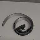 BULLIANT Mens Ratchet Belt Reversible,Web Nylon Casual Belt for Gift Men Golf Hiking Pants Jeans 2 In 1 (34"-40"Waist Adjustable)