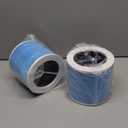 DH-JHD07 Air Filter Replacement 4-in-1 True HEPA Filter for Harmful Particulate, Dust, Hair, Dander, Odor - Standard Version (Blue), 2 Pack