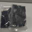 2 x Zeberoxyz 20PCS 2028 Corner Bracket Black Right Angle 20Series 2 Hole Aluminum Brackets for Slot 6mm Aluminum Extrusion Profile Accessories (20pcs Black)