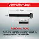 ERDIE Primary & Secondary Drive Clutch Puller Tool for Can-Am ATV's and SXS's, M14x1.5 & M8 x 1.25 x 70 Bolts