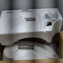 Retractable Garden Hose Reel, 5/8 in 100+6 ft, Heavy Duty Wall Mounted Water Hose Reel, Spring Power Automatic Rewind, Any Length Lock, 180 Swivel Bracket, 10 Pattern Spray Nozzle