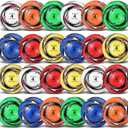 24 Pcs Soccer Ball Bulk with Pump and Carry Bag Soccer Training Ball Practice for Sport Indoor Outdoor Game Gifts