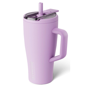 Era Flip 30oz Tumbler with 100% Leakproof Covered Straw Lid | Hygienic Covered Straw | Insulated Stainless Steel Water Bottle with Handle | Cup Holder Friendly | BPA-Free (Lavender)