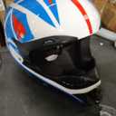 Kids Helmet for Motocross, ATV, Off-Road, Quad Bikes and BMX, DOT Approved (With Goggles, Gloves and Visor) (Blue, Medium)