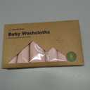 6-Pack Baby Washcloths Soft Absorbent Viscose from Bamboo Washcloths for Face, Body, Baby Towels for Newborn, Kids, Toddlers, Infant, Gentle on Sensitive Skin, 10x10 Reusable Face Towels(Rosy)