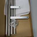 Towel Rack for Bathroom, Double Towel Bar 24Inch, Stainless Steel Bathroom Towel Holder, Double Towel Hanger Wall Mounted Towel Rod, Bathroom Towel Rack(Brushed Nickel)