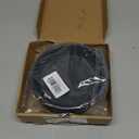 6 Pcs Plastic Plant Saucer 5", Singe Size, Thick Strong 6 8 10 12 inch Potted Plant Water Catcher Tray for Indoors, Planter Pot Saucer Flower Base Bottom Drainage Drip Tray Dish Plate Outdoor (Ash Black)