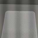 Silicone Dish Drying Mat for Multiple Usage,Easy clean,Eco-friendly,Heat-resistant Silicone Mat for Kitchen Counter or Sink,Refrigerator or Drawer liner White M 12 inches x 12 inches