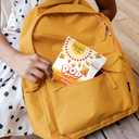 Simple Mills Pop Mmms Cheddar Baked Snack Pack Crackers, Healthy Halloween Snacks for Kids, Individual Packs, Gluten Free, 8 Ct (Pack of 2) (EXP 11/30/25)