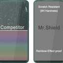 Mr.Shield Screen Protector compatible with Oppo A78 4G [Tempered Glass] [3-PACK] [Japan Glass with 9H Hardness]