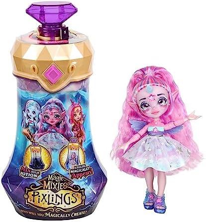 Magic Mixies Unia The Unicorn Pixling - Reveal 6.5" Doll from Potion Bottle