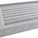 Extra Soft Premium Quality Gray Plush Velvet Jewelry Rings Collection Tray Organizer Stackable Storage Home Organization Store Showtray Drawer Insert Divider