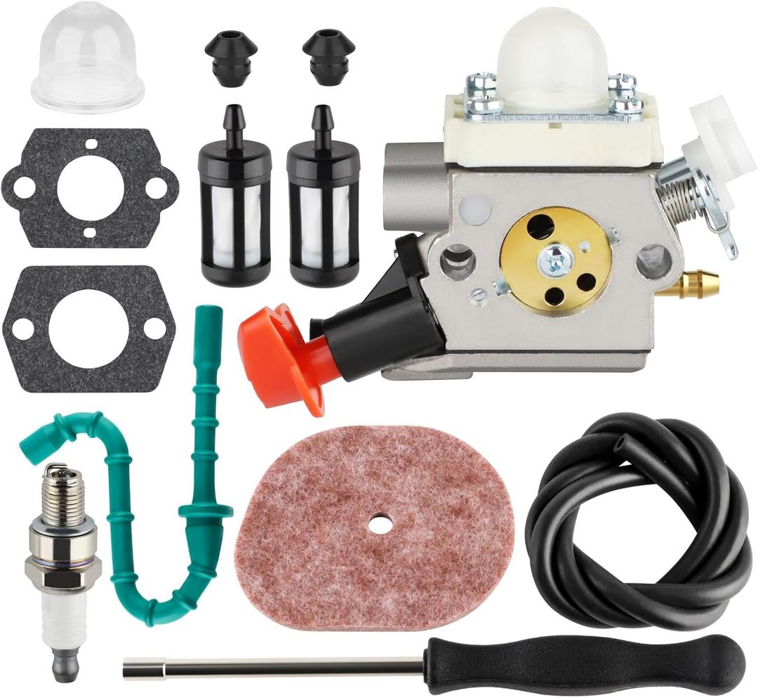 FS56RC Carburetor for Stihl FS 56 RC FS40 FS50 FS56 FS70 FS40C FS50C FS56C FS70C FC56 FC70 HT56 HT56C KN56 KM56 KM56C Trimmer Weed Eater C1M-S267A Carb Replaces 4144 120 0608