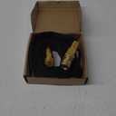 10FT Lightweight Garden Hose,Flexible Water Hose with Solid Brass Head,Kink-Free,Collapsible Hose,High Pressure Flat Water Hose for RV,Boat,Car Wash,Garden,Yard,Camper,Outdoor (OrangeBlack, 10 feet)