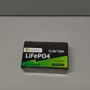 12V 7Ah(8Ah) Lithium Battery, LiFePO4 Battery, 4000+ Deep Cycle Lithium Iron Phosphate Rechargeable Batteries, Built-in BMS, Ideal for Replacing Most Backup Power, Lighting, Fish Finder, Ride on Toys