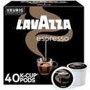 Lavazza Espresso, Single-Serve Keurig K-Cup Pods, Medium Roast Coffee, 40-Count Box (EXP 05/28/26)