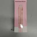 2-in-1 Bikini Trimmer & Electric Razor for Women: Painless, Waterproof & Cordless for Body, Face, Bikini Line | Ceramic Blades, USB-C Charging | Pink