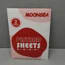 Pack and Play Sheets, 2 Pack Mini Crib Sheets, Stretchy Playard Fitted Sheet, Compatible with Graco Pack n Play, Soft and Breathable Material, Stars & Bunny