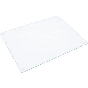 Tempered Glass Cutting Board, For Kitchen, Extremely Durable, Long-Standing, Clear Glass, Scratch Resistant, Heat Resistant, Shatterproof, Extra Large 12X16 (11.8"L x 15.7"W)