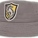Harry Potter Bucket Hat for Kids, Boy, Girl Sun Hat Ages 4-7, Big Kids 7-14 Years 100% Cotton for Summer Teen Youth Beach Hat (Gray)