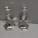 Set of 2 Silverplated Candlesticks 1701