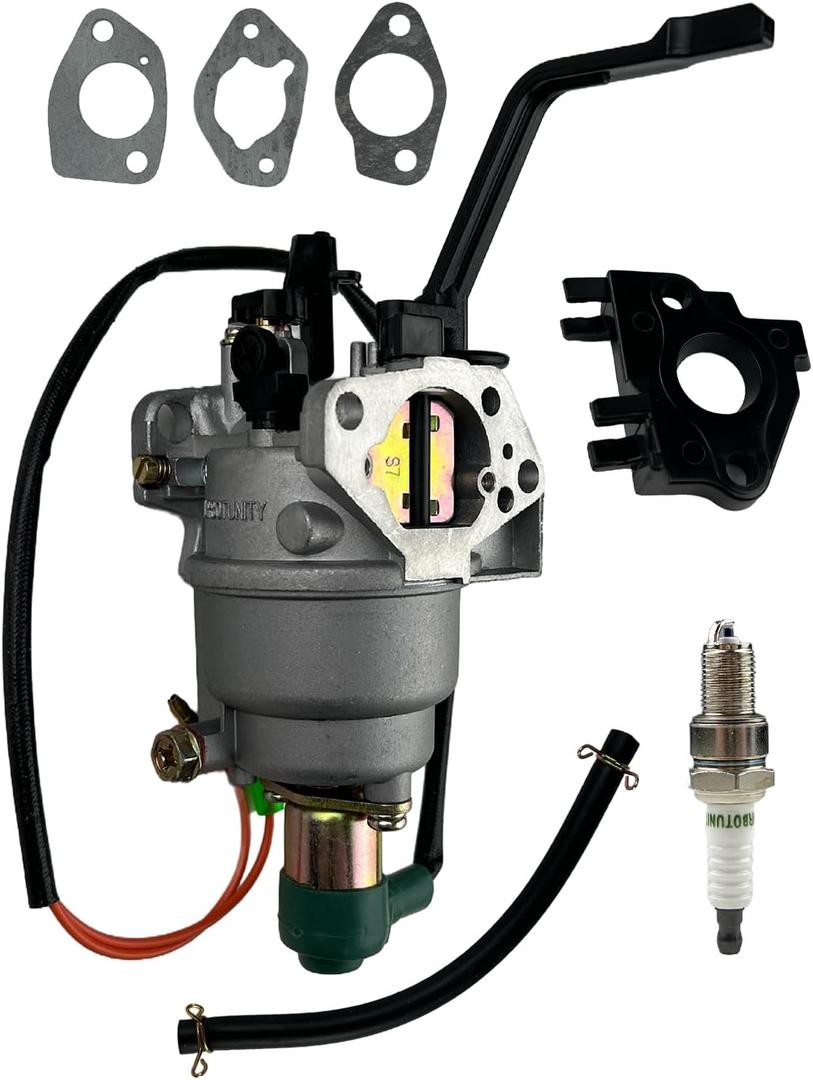 Generator Carburetor Kit for Champion Predator Generac 420cc 439cc 459cc 11hp 13hp GX390 6500 8750 9000 5500 7000 8000 7500 9500 Watts