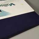 Carpet Tile 10 Pack 24 X 24 Self Adhesive Carpet Floor Tiles Anti-Slip Squares Peel and Stick Floor Tilel DIY Installation for Bedroom (Blue)