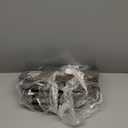 MiniArk Small Storage Baskets for Organizing | Closet Organizer Bins | Shelf Toy Basket | Woven Rope Baskets | Cube Decorative Box | Shallow Basket | 11.5x7.5x4.7 | 3 Packs Black Brown