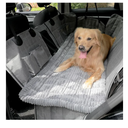 Awjcsv Dog Car Seat Cover for Back Seat, Dog Bed for Car, Fit for Backseat Extenders, Car Seat Protector, Nonslip Soft Durable for Cars Trucks and SUVs (Gray, 24.8" x 54")