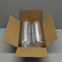 AOZITA 50 Sets, 9 oz Clear Plastic Cups with Dome Lids (No Hole) - Disposable Cups for Ice Cream,Cake,Fruit,Parfait, Dessert, Pudding and Jello Shot