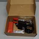 35mm Metal Concealed Hinge Jig, Cabinet Hinge Jig with 2 Quick Clamps for Drilling Hole Positioning Guide, Adjustable Quick Punch Cabinet Door Mounting Tool for Woodworking Hardware Installation