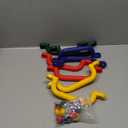 8 Pieces Playground Safety Handles for Kids Playground Handles Swing Set Accessories Safety Hand Grips for Playset Playhouse Treehouse Climbing Frame (Green, Blue, Yellow, Red)