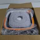 Mop and Bucket Set, Spin Mop with Separate Dirty Water System, Deep-Cleaning Mops for Floors, Versatile Mops for Walls (4 Pad)