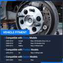 Autoround 512285 Rear Wheel Bearing and Hub Assembly for Chevy Cobalt/HHR, Malibu, Pontiac G6, Saturn Aura 5 Lug