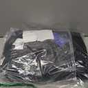 chouyatou Women's Winter Double Breasted Wool Coat Long Sleeve Notch Lapel Long Trench Coat (Black, S)