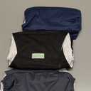 Wegreeco Washable Male Dog Belly Band (Stylish Pattern)  Pack of 3  Washable Male Dog Belly Wrap, Dog Diapers Male (Black, Charcoal, Navy, Large)