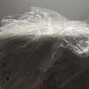 Upholstered Dining Chairs with Casters, Modern Barrel Side Armchair with Rollers for Dining Room, Bedroom, Kitchen, Reading Room, Linen, Set of 1