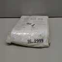 Joydeco Curtains, 108 Inches Long, 2 Panels Set, Farmhouse Drapes for Living Room, Semi-Blackout, Linen-Polyester, Ivory on Linen, Rod Pocket