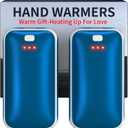 Lerat Hand Warmers Rechargeable, 2 Pack Electric Hand Warmer, Reusable Portable Pocket Heater USB Handwarmers, Gifts for Men, Women, Indoor, Outdoor, Hiking, Skiing, Camping, Hunting Accessories
