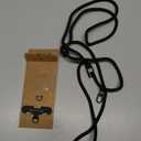 Universal Phone Lanyard, Anti-Theft Crossbody Strap for iPhone 16 Pro Max and Most Smartphones, Adjustable Cell Phone Neck Holder w/ 2 Non-Adhesive Tether Tabs for Men and Women, Black/Black