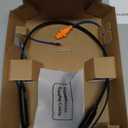 HomeSpot Noise Reduction Wireless Neckband Headphones with Qualcomm aptX HD, 27dB NRR, CVC Noise Cancelling Mic & Controls and 20H Playtime for Work Safety OSHA Compliant - Blue Wire Orange Earbuds