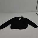 Amazon Essentials Women's Lightweight Open-Front Cardigan Sweater  (Large, Black)